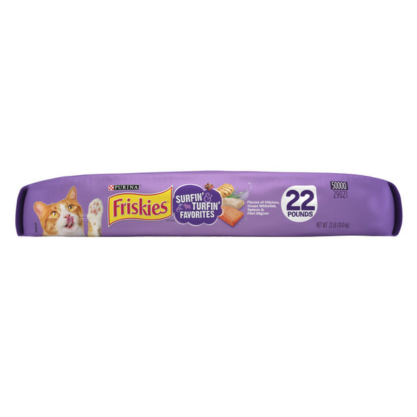 Purina Friskies Dry Cat Food, Surfin' & Turfin' Favorites