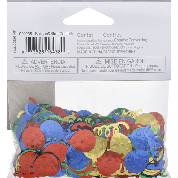 Creative Converting Confetti, Balloon & Streamer