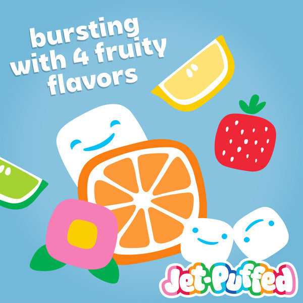 Jet-Puffed Fruity-Fun Orange, Strawberry, Lemon & Lime Mini Marshmallows