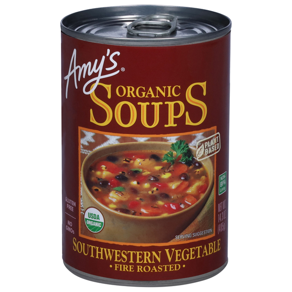 Amy's Kitchen Organic Fire Roasted Southwestern Vegetable Soups