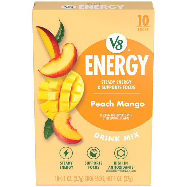 V8 Energy Peach Mango Powder
