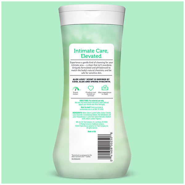 Summer's Eve Feminine Cleansing Wash, Aloe Love