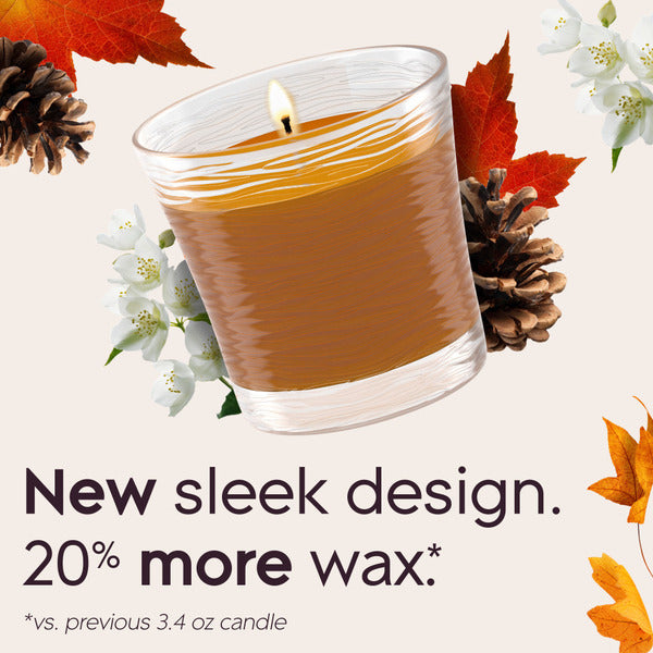 Glade Single Wick Candles, Cashmere Woods