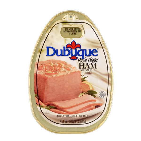 DUBUQUE Royal Buffet Canned Ham 5 lb., 80 OZ