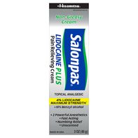 Salonpas Pain Relieving Cream, Lidocaine Plus️