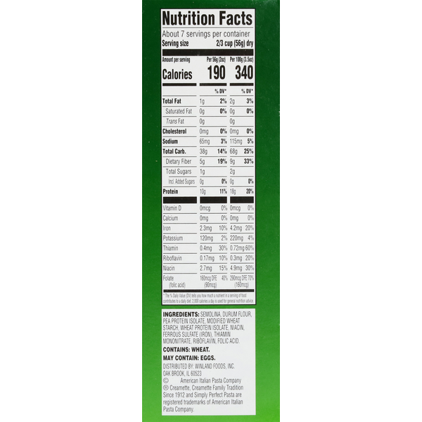 Creamette Protein Penne Pasta