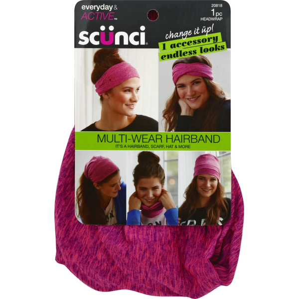 scünci Headwrap, Multi-Wear Hairband
