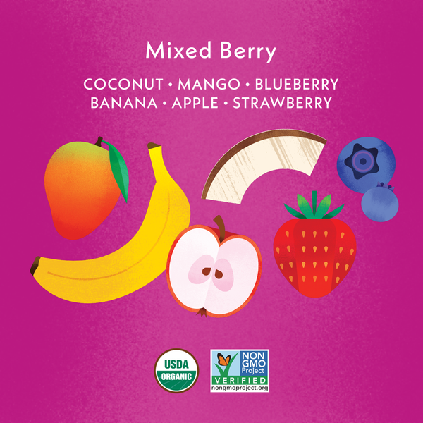 Once Upon a Farm Organic Coconut Melts, Mixed Berry