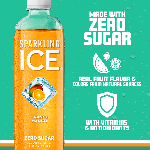 Sparkling Ice® Zero Sugar Orange Mango Sparkling Water