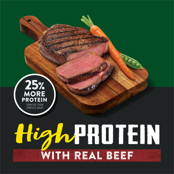 Purina Dog Chow High Protein Dry Dog Food With Real Beef