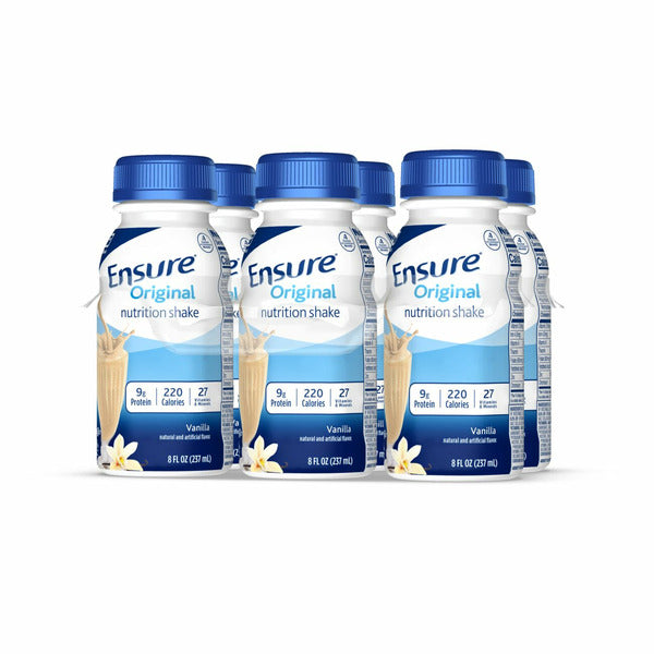 Ensure Original Nutrition Shake Vanilla Ready-to-Drink Bottles
