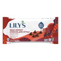 LILY'S Semi-Sweet Chocolate Style No Sugar Added, ...
️
