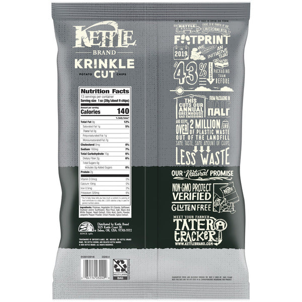Kettle Brand Salt & Ground Pepper Potato Chips