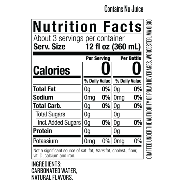 Polar Seltzer, Black Cherry