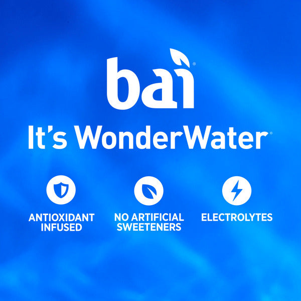 Bai Antioxidant Infused Water Beverage, Shala Coconut Strawberry, 18 Fluid Ounce Bottle