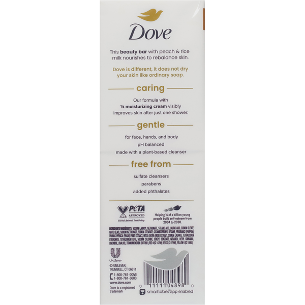 Dove Indulge Beauty Bar with Warm Vanilla & Sweet Cream