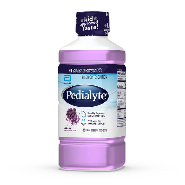 Pedialyte Electrolyte Solution, Grape