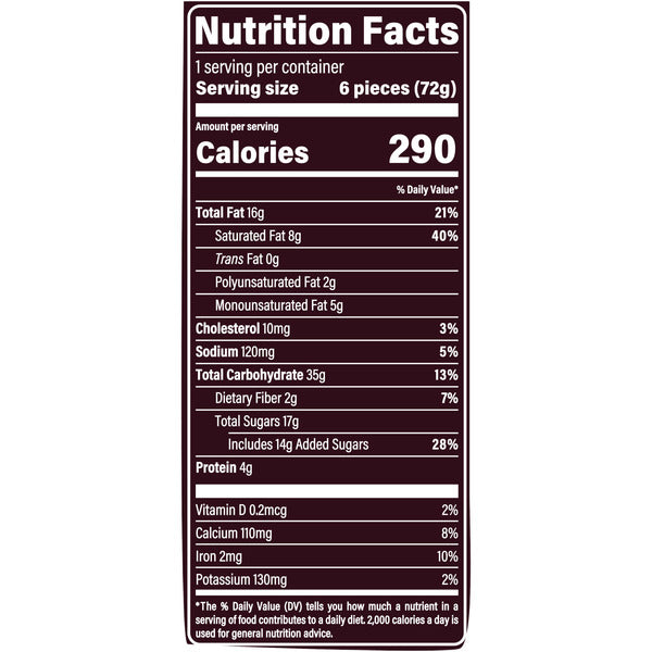 Bimbo  Crossantines, 6 ct, Hershey's, Filled Croissants, Chocolate Filled Pastry, 2.5 oz