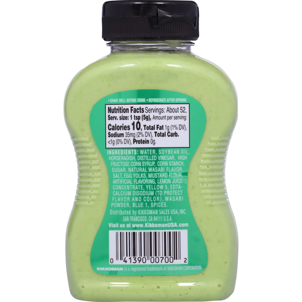 Kikkoman Sauce, Wasabi