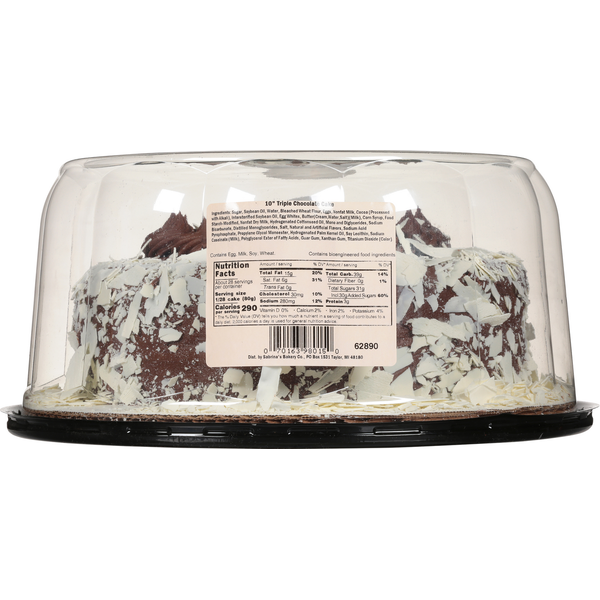Sabrina's Cake, Triple Chocolate, 10 Inch