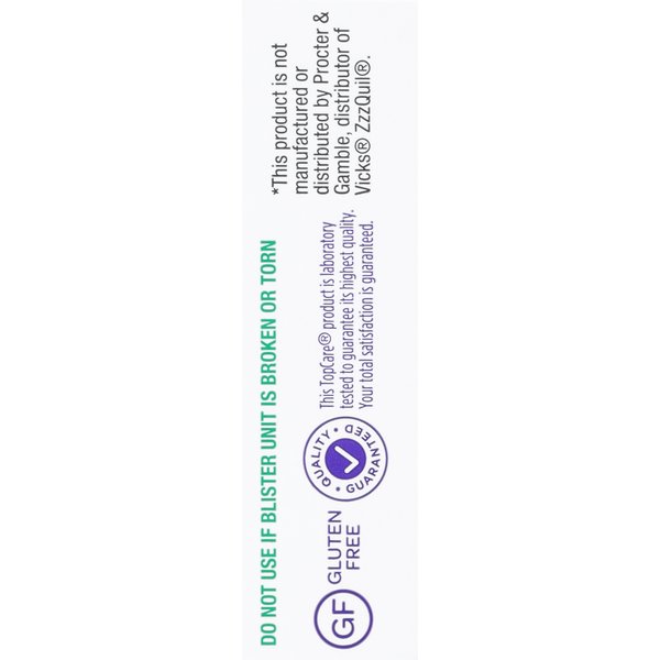TopCare ZZZ Sleep, Nighttime, 25 mg, Softgels