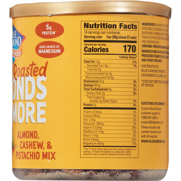 Blue Diamond Honey Roasted Almonds and More