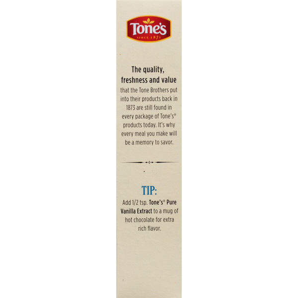 Tone's Vanilla Extract, Pure, Premium
