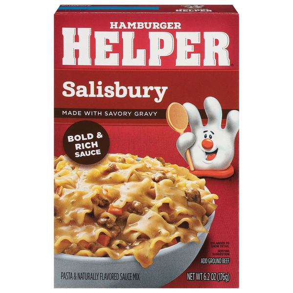 Hamburger Helper Pasta, Salisbury