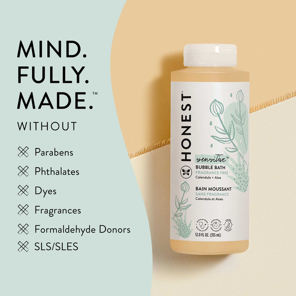 The Honest Company Bubble Bath, Fragrance Free