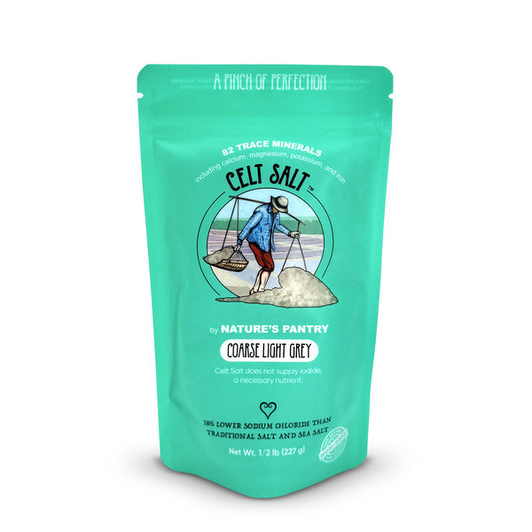 Nature's Pantry Celt Salt, Coarse Light Grey Bag