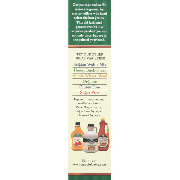 Maple Grove Farms of Vermont Pancake & Waffle Mix, Buttermilk & Honey