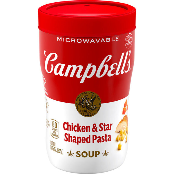 Campbell's Chicken Soup With Star-Shaped Pasta