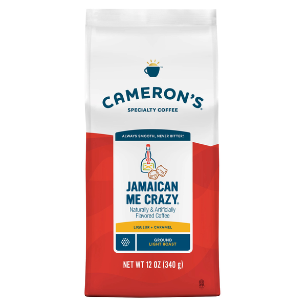 Cameron's Coffee, Ground, Light Roast, Jamaican Me Crazy