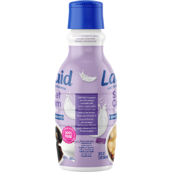 Lactaid Lactose Free Sweet Cream Creamer