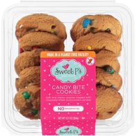 Sweet P's Candy Bite Cookies Topped With Chocolate...
️