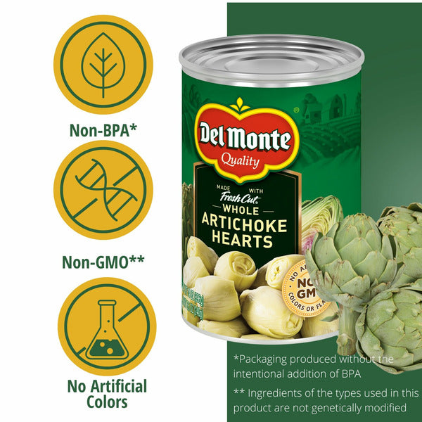 Del Monte Whole Artichoke Hearts