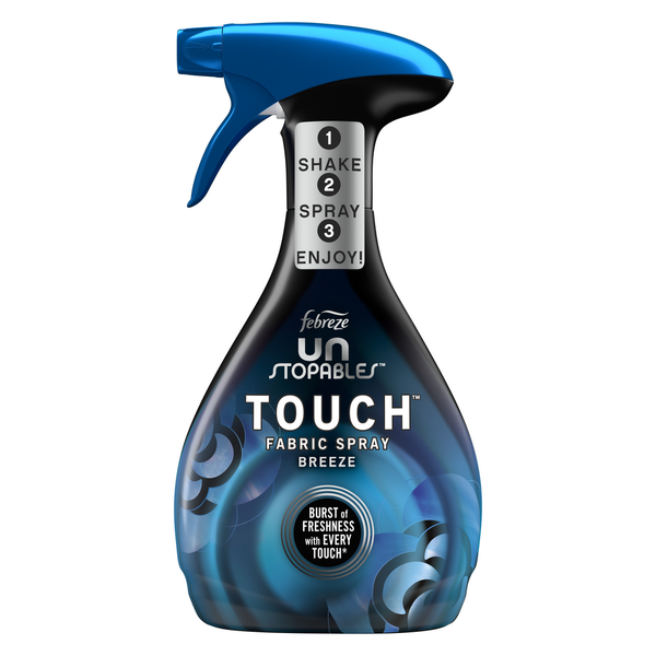 Febreze Unstopables Touch Fabric Spray and Odor Eliminator, Breeze