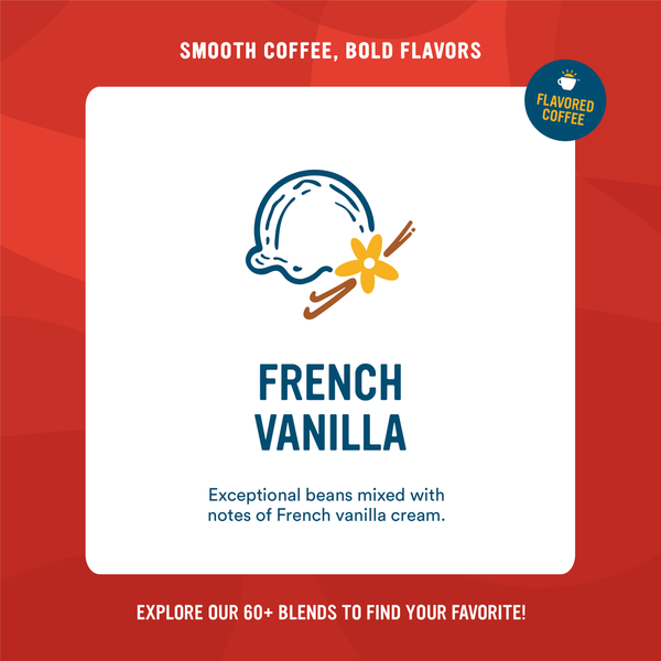Cameron's Coffee Bag, Flavored, French Vanilla, Light Roast Ground Coffee