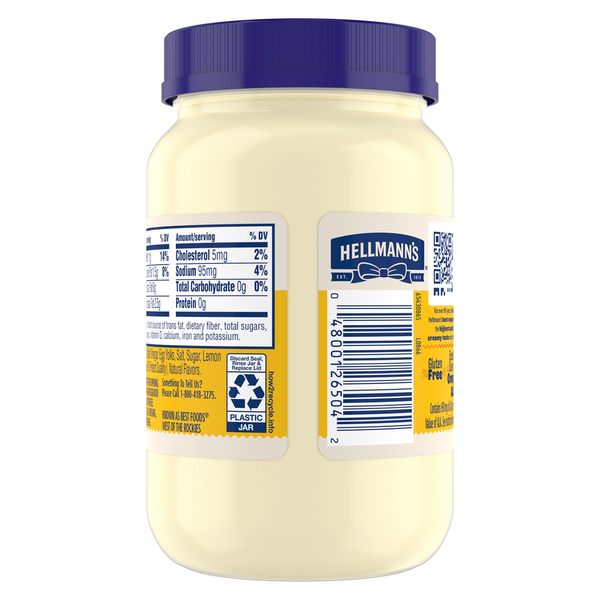 Hellmann's Mayonnaise Jar