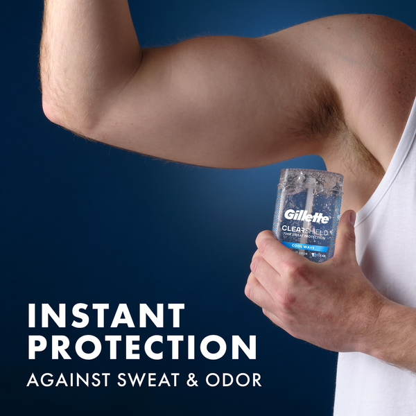 Gillette Clear Gel Antiperspirant Deodorant Cool Wave