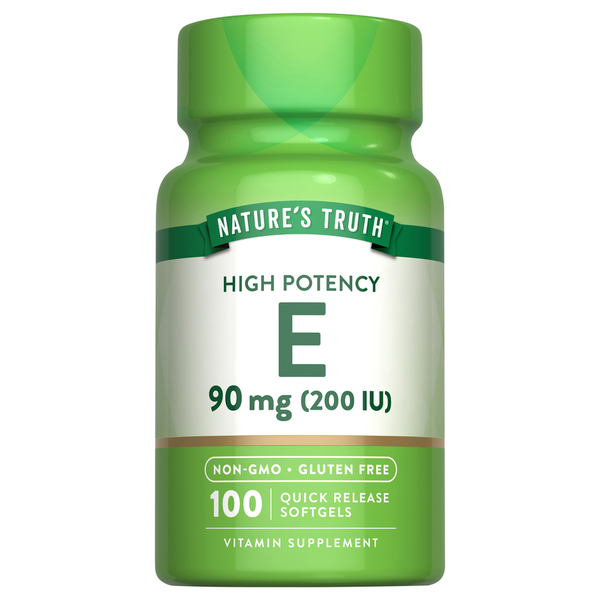 Nature's Truth Vitamin E, Softgels