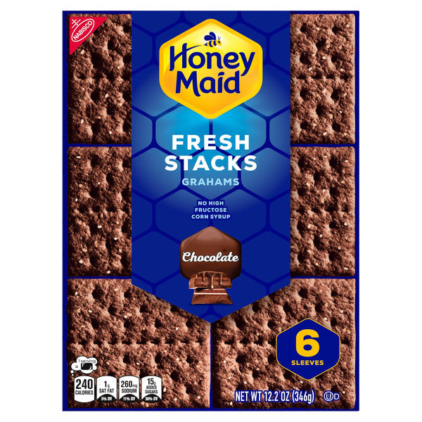 Honey Maid Fresh Stacks Chocolate Grahams