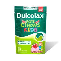 Dulcolax Kids Saline Laxative Soft Chews, Watermel...
️