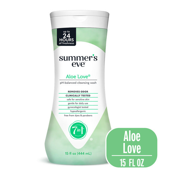 Summer's Eve Feminine Cleansing Wash, Aloe Love