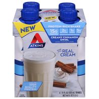 Atkins Protein-Rich Shake, Creamy Cinnamon Swirl️