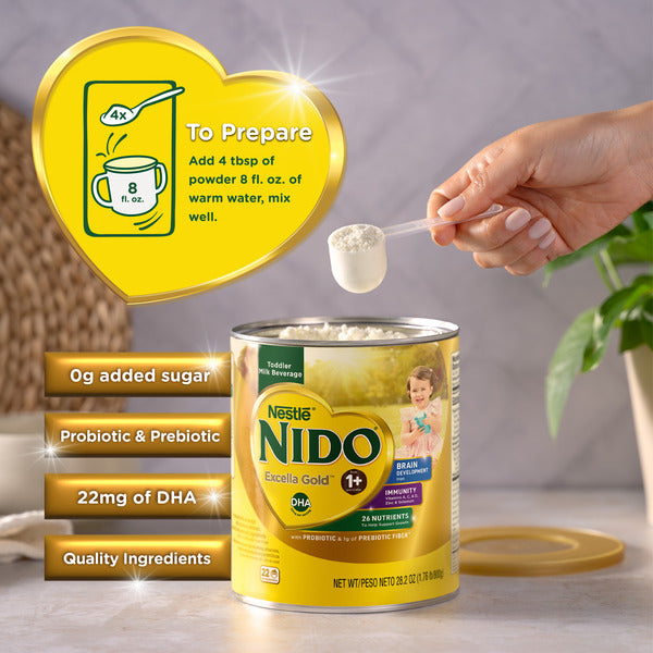Nestlé Nido Excella Gold Original Toddler Milk Beverage Powder Mix