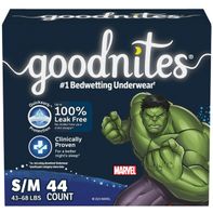 Goodnites Boys' Nighttime Bedwetting Underwear, Si...
️