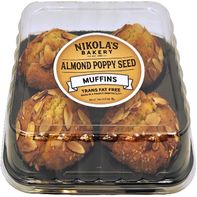 Nikola's Bakery Almond Poppy Muffin️