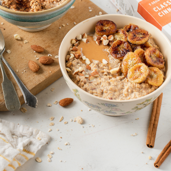 Purely Elizabeth Classic Cinnamon Oatmeal Multipack, Prebiotic Fiber