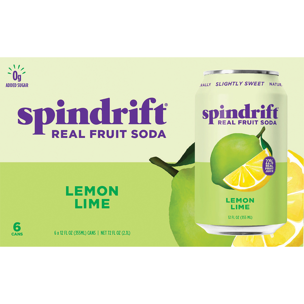 Spindrift Lemon Lime Soda